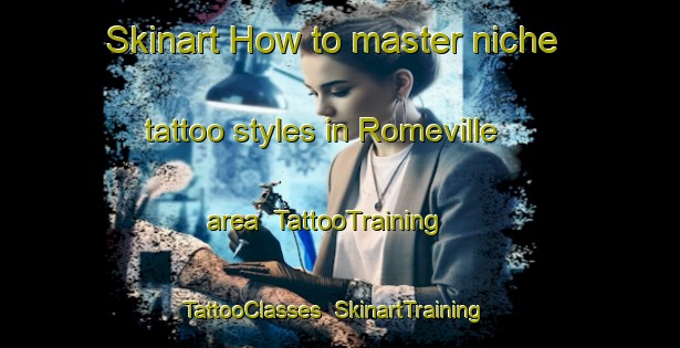 Skinart How to master niche tattoo styles in Romeville area | TattooTraining | TattooClasses | SkinartTraining-United States
