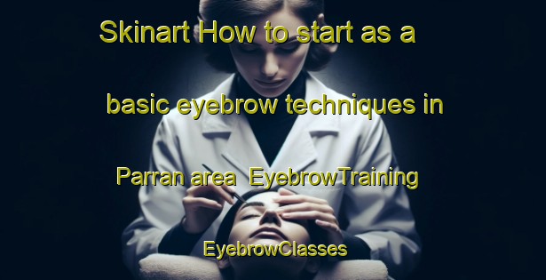 Skinart How to start as a basic eyebrow techniques in Parran area | EyebrowTraining | EyebrowClasses | SkinartTraining-United States