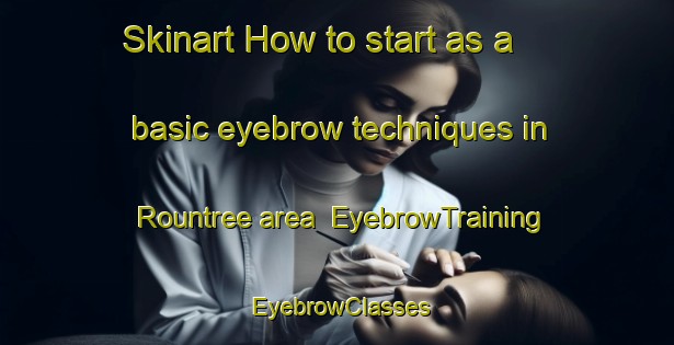 Skinart How to start as a basic eyebrow techniques in Rountree area | EyebrowTraining | EyebrowClasses | SkinartTraining-United States