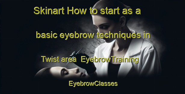 Skinart How to start as a basic eyebrow techniques in Twist area | EyebrowTraining | EyebrowClasses | SkinartTraining-United States