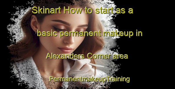 Skinart How to start as a basic permanent makeup in Alexanders Corner area | PermanentmakeupTraining | PermanentmakeupClasses | SkinartTraining-United States