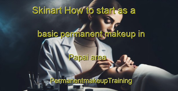 Skinart How to start as a basic permanent makeup in Papai area | PermanentmakeupTraining | PermanentmakeupClasses | SkinartTraining-United States
