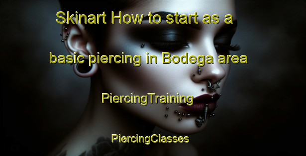 Skinart How to start as a basic piercing in Bodega area | PiercingTraining | PiercingClasses | SkinartTraining-United States