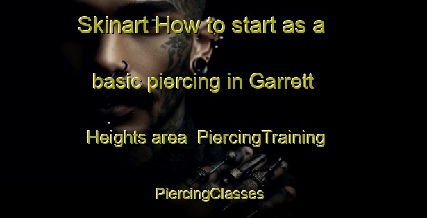 Skinart How to start as a basic piercing in Garrett Heights area | PiercingTraining | PiercingClasses | SkinartTraining-United States