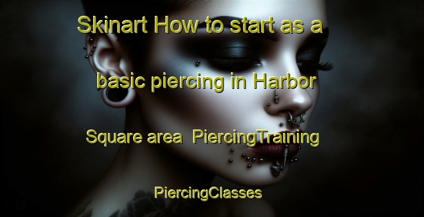 Skinart How to start as a basic piercing in Harbor Square area | PiercingTraining | PiercingClasses | SkinartTraining-United States