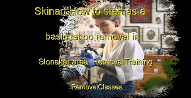 Skinart How to start as a basic tattoo removal in Slonaker area | RemovalTraining | RemovalClasses | SkinartTraining-United States