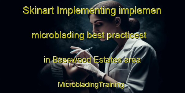 Skinart Implementing implemen microblading best practicest in Basswood Estates area | #MicrobladingTraining #MicrobladingClasses #SkinartTraining-United States