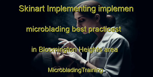 Skinart Implementing implemen microblading best practicest in Bloomington Heights area | #MicrobladingTraining #MicrobladingClasses #SkinartTraining-United States