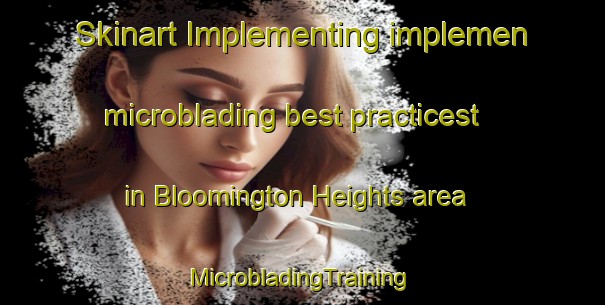 Skinart Implementing implemen microblading best practicest in Bloomington Heights area | #MicrobladingTraining #MicrobladingClasses #SkinartTraining-United States