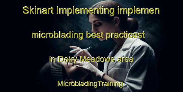 Skinart Implementing implemen microblading best practicest in Dairy Meadows area | #MicrobladingTraining #MicrobladingClasses #SkinartTraining-United States