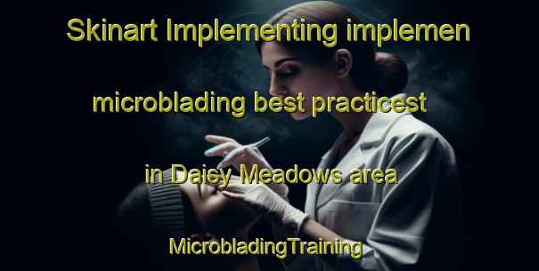 Skinart Implementing implemen microblading best practicest in Daisy Meadows area | #MicrobladingTraining #MicrobladingClasses #SkinartTraining-United States