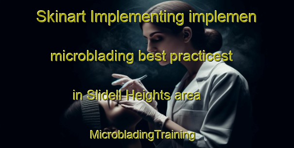 Skinart Implementing implemen microblading best practicest in Slidell Heights area | MicrobladingTraining | MicrobladingClasses | SkinartTraining-United States