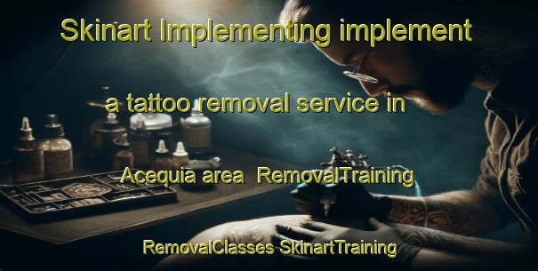 Skinart Implementing implement a tattoo removal service in Acequia area | #RemovalTraining #RemovalClasses #SkinartTraining-United States