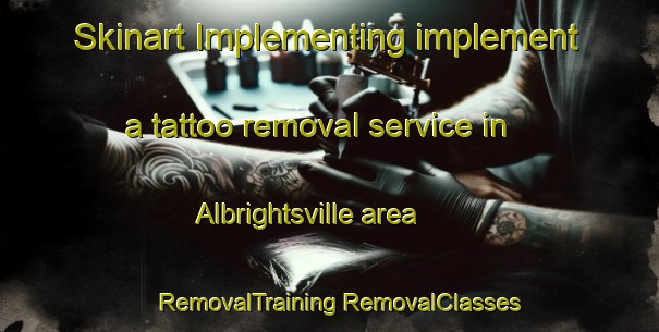 Skinart Implementing implement a tattoo removal service in Albrightsville area | #RemovalTraining #RemovalClasses #SkinartTraining-United States