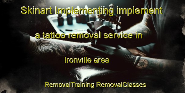 Skinart Implementing implement a tattoo removal service in Ironville area | #RemovalTraining #RemovalClasses #SkinartTraining-United States