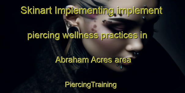 Skinart Implementing implement piercing wellness practices in Abraham Acres area | #PiercingTraining #PiercingClasses #SkinartTraining-United States