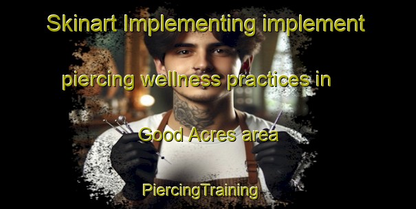 Skinart Implementing implement piercing wellness practices in Good Acres area | PiercingTraining | PiercingClasses | SkinartTraining-United States