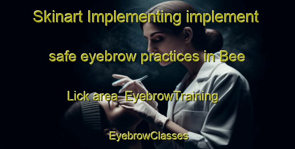 Skinart Implementing implement safe eyebrow practices in Bee Lick area | EyebrowTraining | EyebrowClasses | SkinartTraining-United States