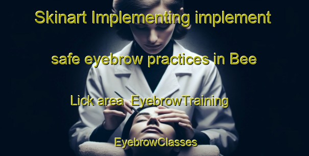 Skinart Implementing implement safe eyebrow practices in Bee Lick area | EyebrowTraining | EyebrowClasses | SkinartTraining-United States