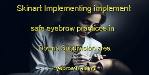 Skinart Implementing implement safe eyebrow practices in Downs Subdivision area | EyebrowTraining | EyebrowClasses | SkinartTraining-United States