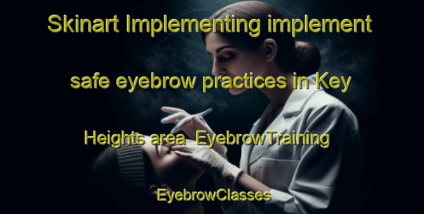 Skinart Implementing implement safe eyebrow practices in Key Heights area | EyebrowTraining | EyebrowClasses | SkinartTraining-United States