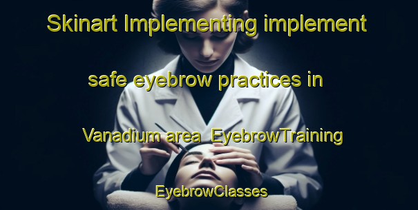 Skinart Implementing implement safe eyebrow practices in Vanadium area | EyebrowTraining | EyebrowClasses | SkinartTraining-United States