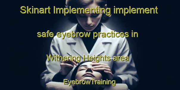 Skinart Implementing implement safe eyebrow practices in Withering Heights area | EyebrowTraining | EyebrowClasses | SkinartTraining-United States