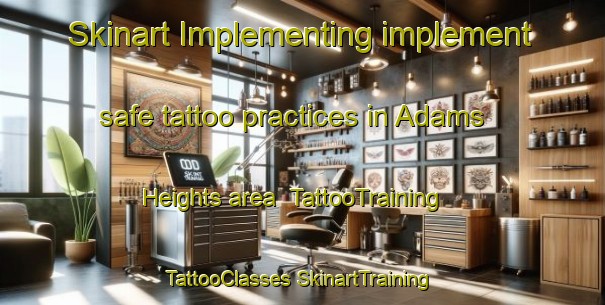 Skinart Implementing implement safe tattoo practices in Adams Heights area | #TattooTraining #TattooClasses #SkinartTraining-United States