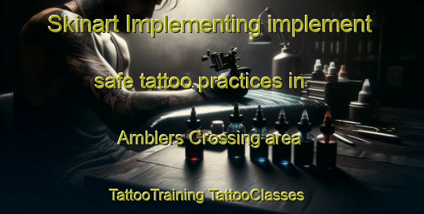 Skinart Implementing implement safe tattoo practices in Amblers Crossing area | #TattooTraining #TattooClasses #SkinartTraining-United States