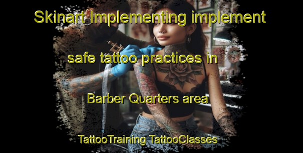 Skinart Implementing implement safe tattoo practices in Barber Quarters area | #TattooTraining #TattooClasses #SkinartTraining-United States