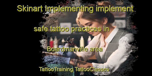 Skinart Implementing implement safe tattoo practices in Boardmanville area | #TattooTraining #TattooClasses #SkinartTraining-United States