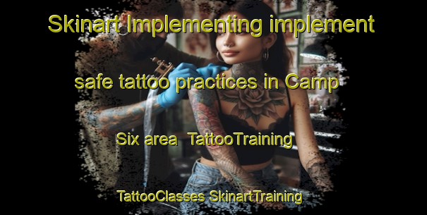 Skinart Implementing implement safe tattoo practices in Camp Six area | #TattooTraining #TattooClasses #SkinartTraining-United States