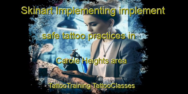 Skinart Implementing implement safe tattoo practices in Carole Heights area | #TattooTraining #TattooClasses #SkinartTraining-United States