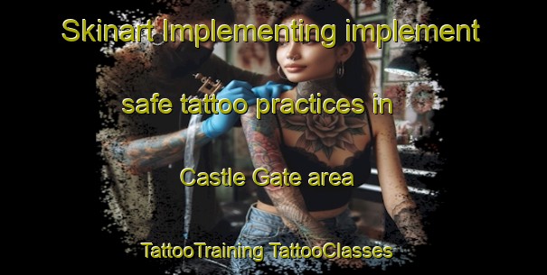 Skinart Implementing implement safe tattoo practices in Castle Gate area | #TattooTraining #TattooClasses #SkinartTraining-United States