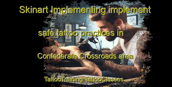 Skinart Implementing implement safe tattoo practices in Confederate Crossroads area | #TattooTraining #TattooClasses #SkinartTraining-United States