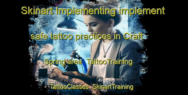 Skinart Implementing implement safe tattoo practices in Craft Spring area | TattooTraining | TattooClasses | SkinartTraining-United States