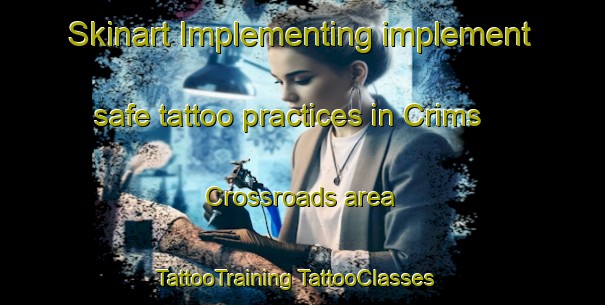 Skinart Implementing implement safe tattoo practices in Crims Crossroads area | #TattooTraining #TattooClasses #SkinartTraining-United States