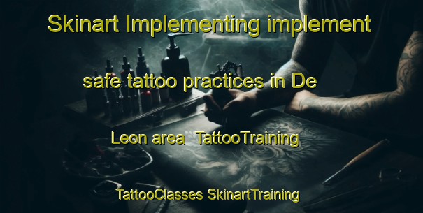 Skinart Implementing implement safe tattoo practices in De Leon area | #TattooTraining #TattooClasses #SkinartTraining-United States