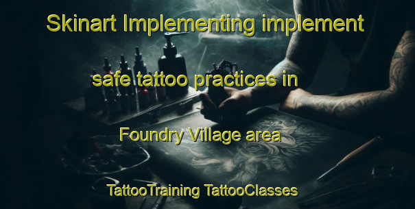 Skinart Implementing implement safe tattoo practices in Foundry Village area | #TattooTraining #TattooClasses #SkinartTraining-United States