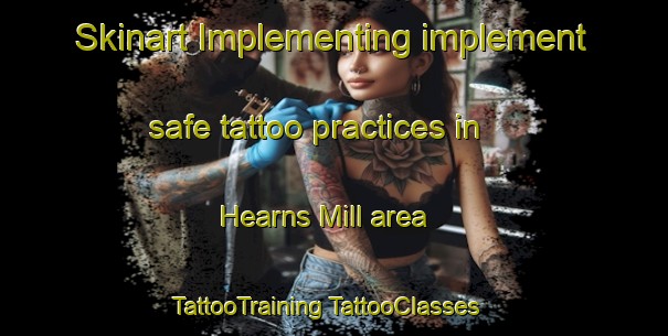 Skinart Implementing implement safe tattoo practices in Hearns Mill area | #TattooTraining #TattooClasses #SkinartTraining-United States