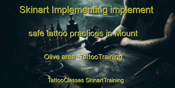 Skinart Implementing implement safe tattoo practices in Mount Olive area | #TattooTraining #TattooClasses #SkinartTraining-United States