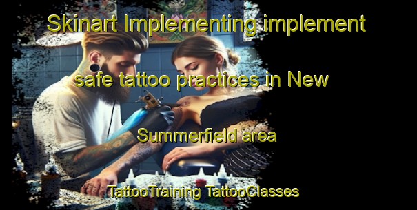 Skinart Implementing implement safe tattoo practices in New Summerfield area | #TattooTraining #TattooClasses #SkinartTraining-United States