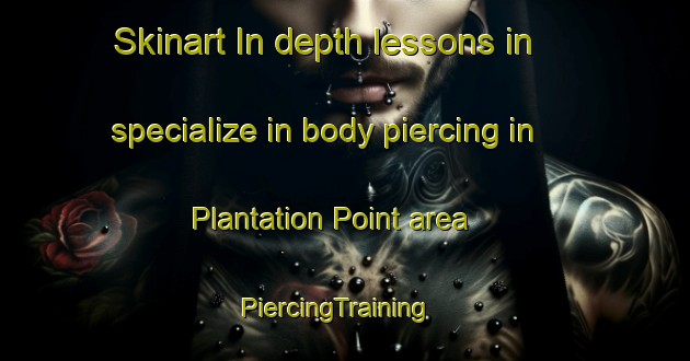 Skinart In-depth lessons in specialize in body piercing in Plantation Point area | PiercingTraining | PiercingClasses | SkinartTraining-United States