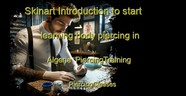 Skinart Introduction to start learning body piercing in Algeria | #PiercingTraining #PiercingClasses #SkinartTraining-United States