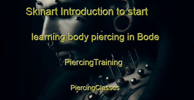 Skinart Introduction to start learning body piercing in Bode | PiercingTraining | PiercingClasses | SkinartTraining-United States