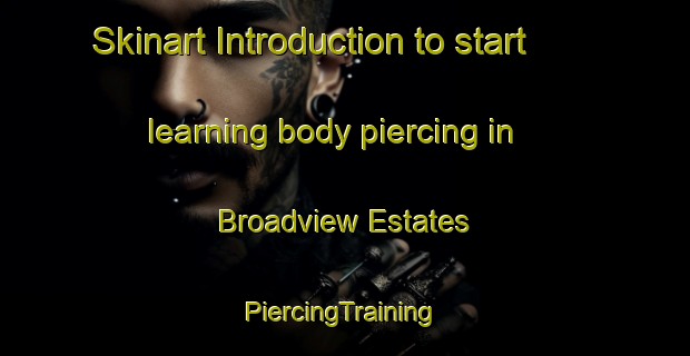 Skinart Introduction to start learning body piercing in Broadview Estates | #PiercingTraining #PiercingClasses #SkinartTraining-United States