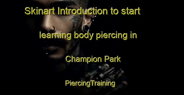 Skinart Introduction to start learning body piercing in Champion Park | #PiercingTraining #PiercingClasses #SkinartTraining-United States