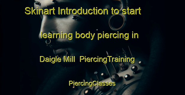 Skinart Introduction to start learning body piercing in Daigle Mill | #PiercingTraining #PiercingClasses #SkinartTraining-United States