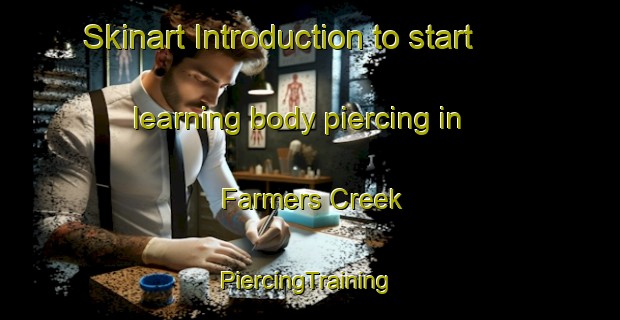 Skinart Introduction to start learning body piercing in Farmers Creek | #PiercingTraining #PiercingClasses #SkinartTraining-United States