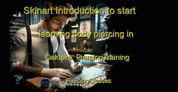 Skinart Introduction to start learning body piercing in Oaklake | #PiercingTraining #PiercingClasses #SkinartTraining-United States